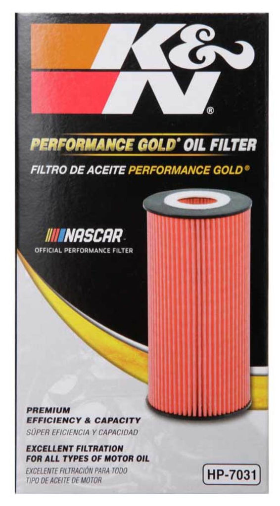 K&N Engineering HP-7031 FITS:K&N Performance Oil Filter for 03-14 Volkswagen Jetta Oil Filters