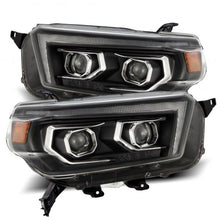 Load image into Gallery viewer, AlphaRex 880757 FITS: 10-13 Toyota 4Runner LUXX LED Proj Headlights Plank Style Black w/Seq Signal/DRL