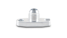 Load image into Gallery viewer, Vibrant 28491 FITS: 2.00in Bolt Hole -10AN Male Flare Aluminum Oil Drain Flange w/Crowfoot Flanges