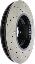 Load image into Gallery viewer, Stoptech 127.34093R FITS:StopTech 07-09 BMW 335 (E90/E92/E93) Slotted &amp; Drilled Right Front Rotor Brake Rotors Slot &amp; Drilled