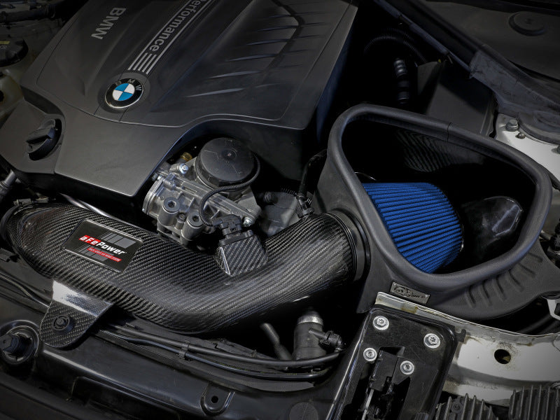 aFe 57-10004R FITS: Track Series Carbon Fiber Intake w/Pro 5R Filter BMW M2 (F87) 16-18 L6-3.0L (t) N55 Cold Air Intakes