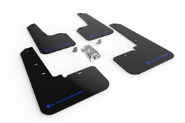 Rally Armor MF66-UR-BLK/BL FITS: 20-25 Subaru Outback Black UR Mud Flap w/Blue Logo Mud Flaps
