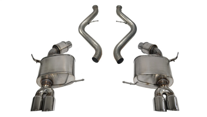 CORSA Performance 14568 FITS: Performance 08-12 BMW M3 Convertible E93 Polished Sport Cat-Back Exhaust Catback