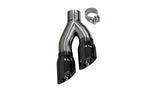 CORSA Performance 14031BLK FITS: 1999-2006 Universal Stainless Steel Twin 4.0in Black PVD Pro-Series Tip Tips