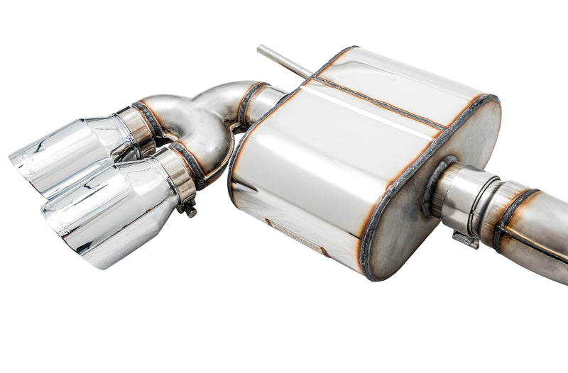 AWE Tuning 3025-42066 FITS: Volkswagen Golf R MK7.5 SwitchPath Exhaust w/Chrome Silver Tips 102mm Catback