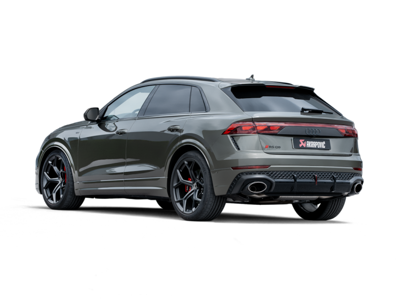Akrapovic S-AU/T/3H FITS: 2025 Audi RSQ8 Evolution Race Line Exhaust System Titanium (link pipe CO-AU/T/5 required) Catback