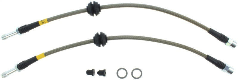 Stoptech 950.33516 FITS:StopTech 09 Audi A4 Sedan / 08-10 A5-S5 Rear Stainless Steel Brake Line Kit Brake Line Kits