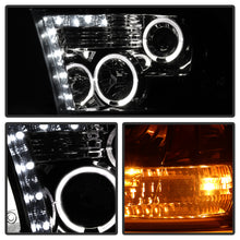 Load image into Gallery viewer, SPYDER 5010056 FITS: Dodge Ram 1500 09-14 10-14 Projector Headlights Halogen- LED Halo LED- Smke PRO-YD-DR09-HL-SM Headlights