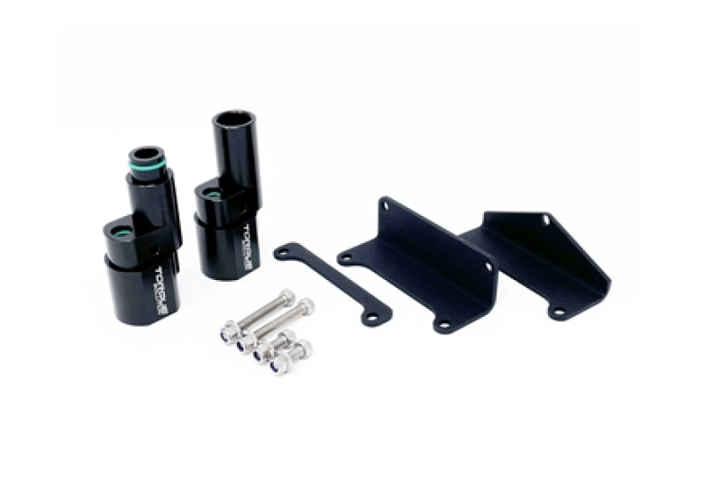 Torque Solution TS-UNI-637 FITS: Billet Dual Pass Flex Fuel Sensor Bracket Flex Fuel Kit