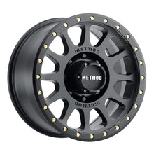 Load image into Gallery viewer, Method Wheels MR30529080518 FITS:Method MR305 NV 20x9 +18mm Offset 8x6.5 130.81mm CB Matte Black Wheel Wheels Cast