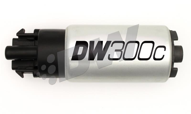 DeatschWerks 9-309-1006 FITS: 340lph DW300C Compact Fuel Pump w/ 04+ Lotus Elise/Exige Set Up Kit (w/ Mounting Clips) Fuel Pumps