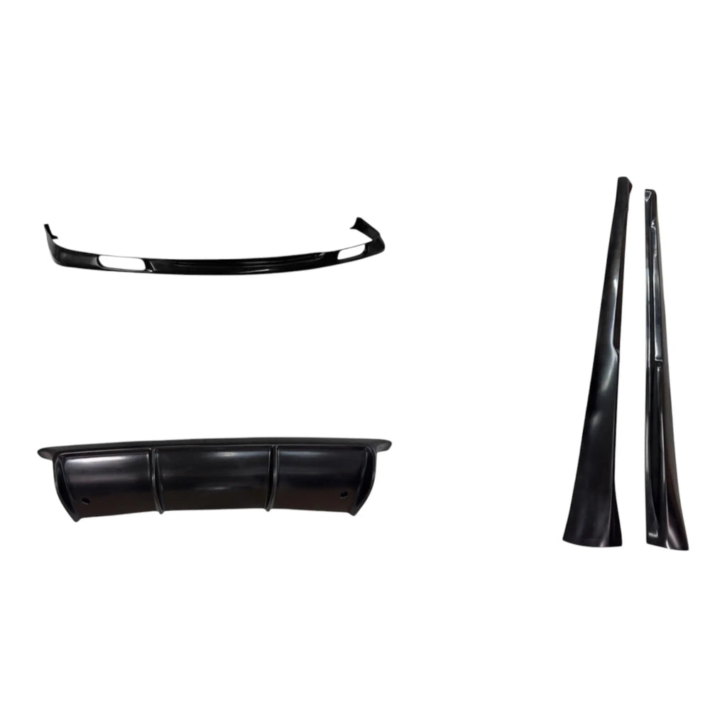 BetterBodies Motorsport Porsche 997.1 Aero Kit front lip, side rockers, and rear diffuser for 2005–2008 997.1 models.