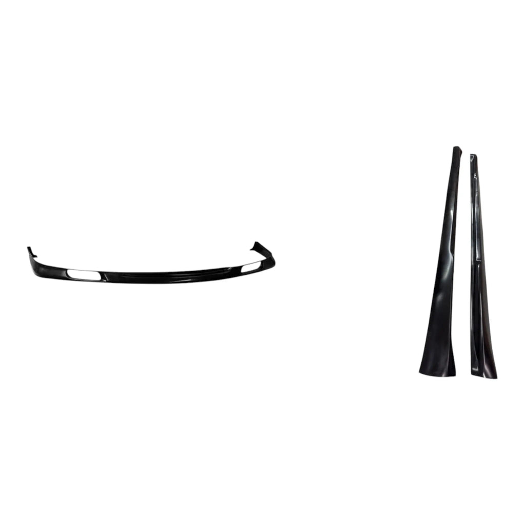 BetterBodies Motorsport Porsche 997.1 Aero Kit front lip and side rockers for 2005-2008 911 model, showcasing sleek aerodynamic enhancements.