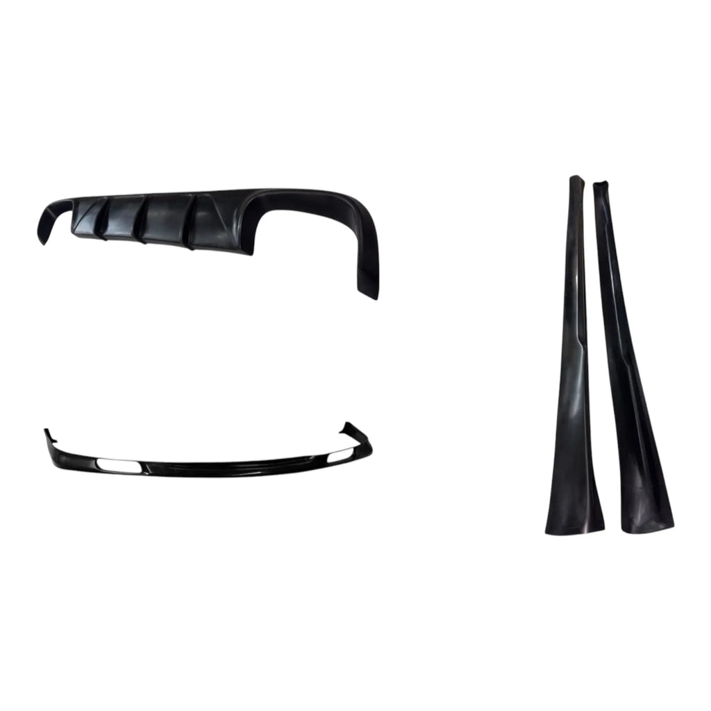 BetterBodies Motorsport Porsche 997.2 Aero Kit including front lip, rear diffuser, and side rockers for 2009–2012 models.