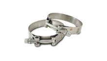 Load image into Gallery viewer, Vibrant 27807 FITS: Stainless Steel T-Bolt Clamps Clamp Range 2.63in-2.87in (2 Pack) Clamps