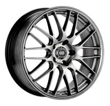 Enkei 442-880-4445HS FITS: EKM3 18x8 5x112 Bolt Pattern 45mm Offset 72.6 Bore Dia Performance Hyper Silver Wheel Wheels Cast