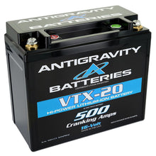 Load image into Gallery viewer, Antigravity Batteries AG-VTX-20-L FITS:Antigravity Special Voltage YTX12 Case 16V Lithium Battery Left Side Negative Terminal Batteries