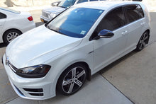 Load image into Gallery viewer, Rally Armor MF40-UR-BLK/BL FITS: 15-17.5 VW Golf R Black UR Mud Flap w/ Blue Logo Mud Flaps