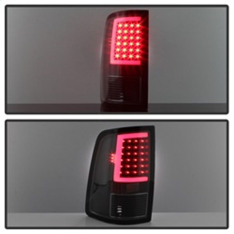 SPYDER 9038488 FITS:xTune 09-18 Dodge Ram 1500 LED Tail Lights Black Smoke (ALT-ON-DR09-LBLED-BSM) Tail Lights