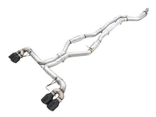 Load image into Gallery viewer, AWE Tuning 3020-43085 FITS: 2019+ BMW M340i (G20) Track Edition Exhaust Quad Diamond Black Tips Catback