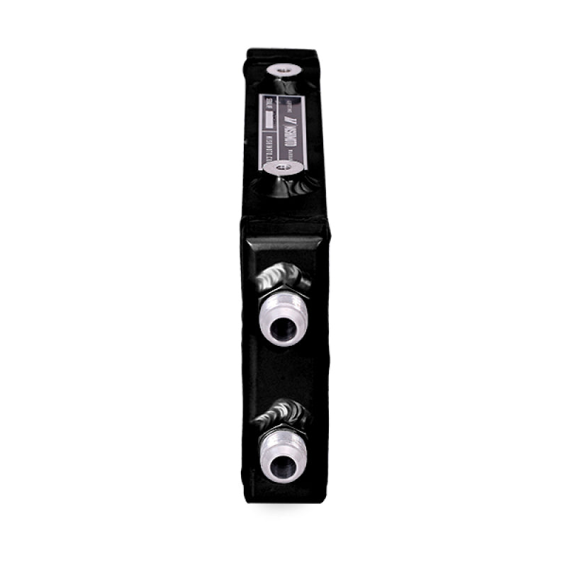 Mishimoto MMOC-DP-SBK FITS: Oil Coolers FITS: Universal Small Bar and Plate Dual Pass Black Oil Cooler Oil Coolers