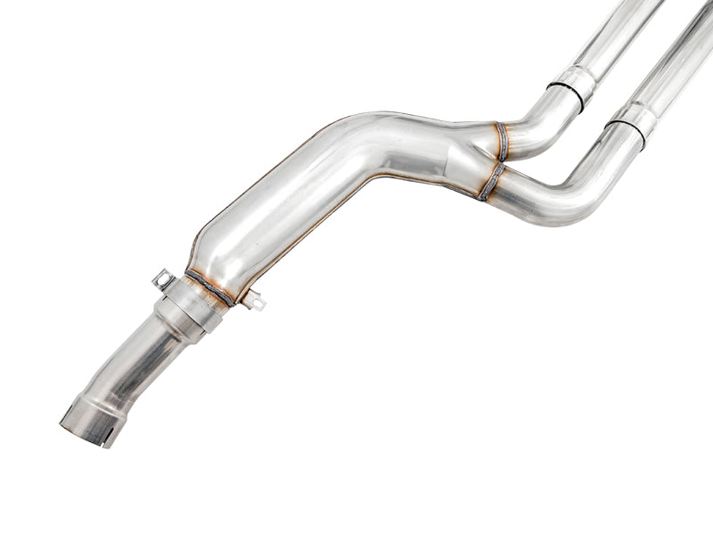 AWE Tuning 3020-43085 FITS: 2019+ BMW M340i (G20) Track Edition Exhaust Quad Diamond Black Tips Catback
