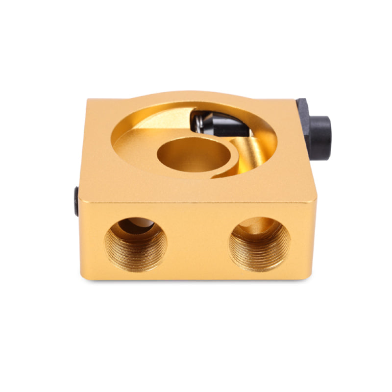 Mishimoto MMOP-SPTR FITS: Oil Filter Blocks FITS: Oil Sandwich Plate w/ Rear-Mounted Thermostat Oil Filter Blocks