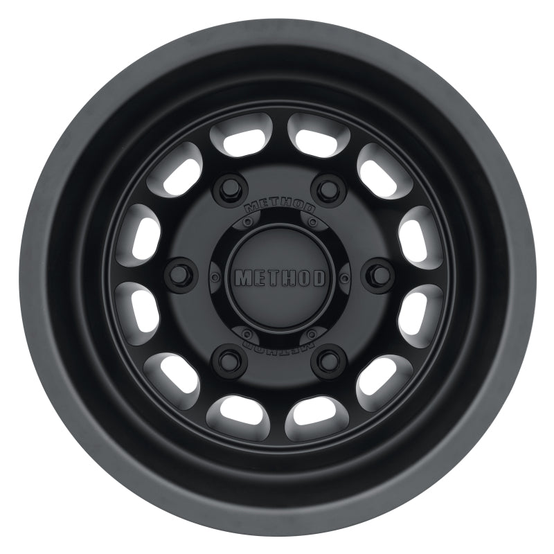 Method Wheels MR901655925138N FITS:Method MR901 REAR 16x5.5 -138mm Offset 6x205 161.04mm CB Matte Black Wheel Wheels Cast