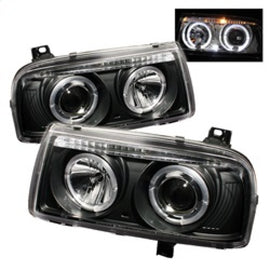 SPYDER 5012197 FITS: Volkswagen Jetta III 93-98 Projector Headlights LED Halo Blk High H1 Low H1 PRO-YD-VJ93-HL-BK Headlights