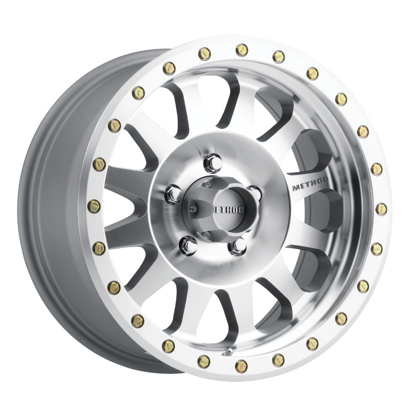 Method Wheels MR30478550300 FITS:Method MR304 Double Standard 17x8.5 0mm Offset 5x5 94mm CB Machined/Clear Coat Wheel Wheels Cast