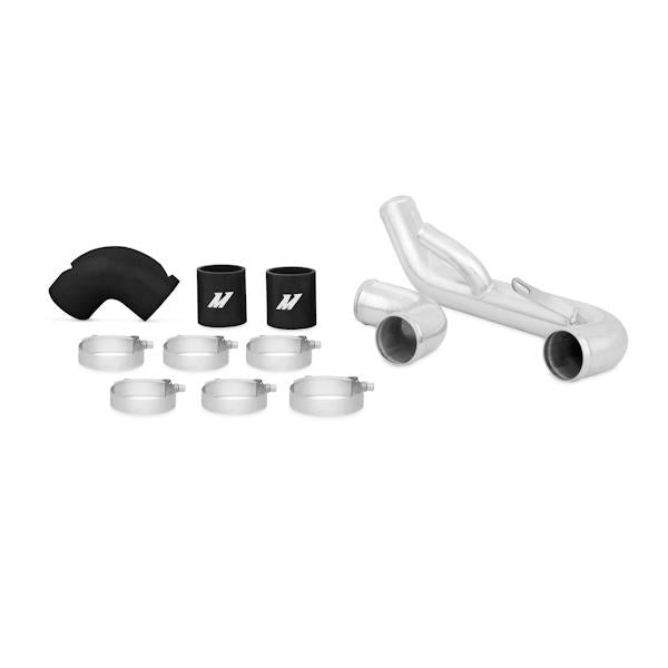 Mishimoto MMICP-EVO-10LBK FITS: Intercooler Pipe Kits FITS: 08+ Mitsubishi Lancer Evolution X Black Lower Intercooler Pipe Kit Intercooler Pipe Kits