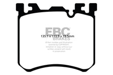 Load image into Gallery viewer, EBC DP42091R FITS: 10+ BMW X5M 4.4 Twin Turbo Yellowstuff Front Brake Pads Brake Pads Performance