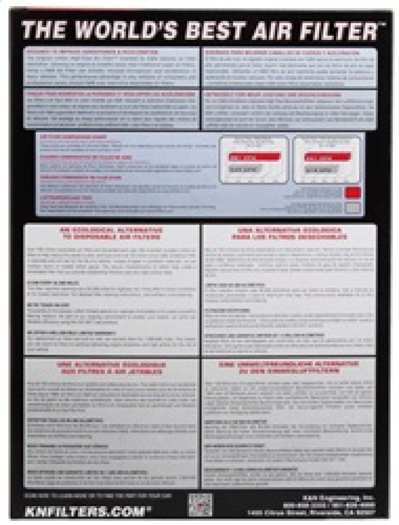 K&N Engineering 33-2391 FITS:K&N Replacement Air Filter DODGE SPRINTER 3.0L-V6 DSL; 2007 Air Filters Drop In