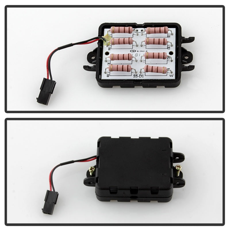 SPYDER 5084170 FITS: 04-08 Ford F-150 Projector Tail Lights Light Bar DRL LED Black ALT-YD-FF15004V2-LBLED-BK Headlights