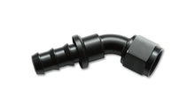 Load image into Gallery viewer, Vibrant 22404 FITS: -4AN Push-On 45 Deg Hose End Fitting Aluminum Fittings