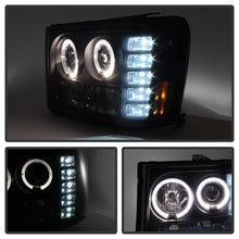 Load image into Gallery viewer, SPYDER 5078506 FITS: GMC Sierra 1500/2500 07-13 Projector Headlights LED Halo- LED Blk Smke PRO-YD-GS07-HL-BSM Headlights