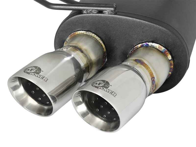 aFe 49-36339-P FITS: MACH Force-Xp 2-1/2in 304 SS Cat-Back Exhaust w/Polished Tips 05-08 BMW Z4 M Coupe (E86) L6 3.2L Catback
