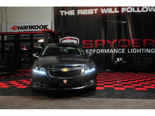 Load image into Gallery viewer, SPYDER 5037916 FITS: Chevy Cruze 11-14 Projector Headlights LED Halo -DRL Blk High H1 Low H7 PRO-YD-CCRZ11-DRL-BK Headlights