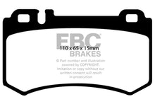 Load image into Gallery viewer, EBC DP41490R FITS: 03-06 Mercedes-Benz CL55 AMG 5.4 Supercharged Yellowstuff Rear Brake Pads Brake Pads Performance