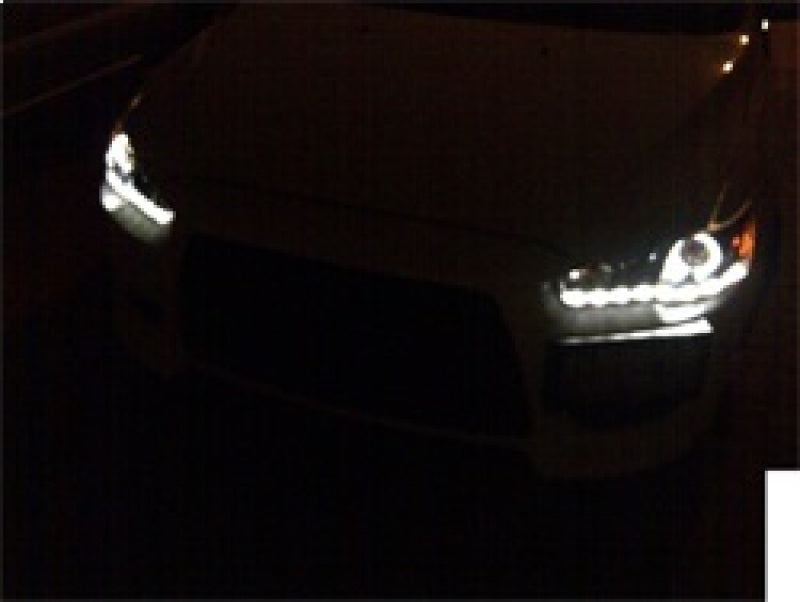 SPYDER 5042231 FITS: Mitsubishi Lancer/EVO-10 08-14 Projector Xenon/HID- LED Halo DRL Blk PRO-YD-ML08-HID-DRL-BK Headlights