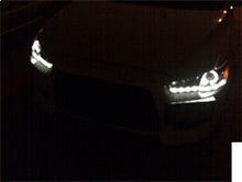 Load image into Gallery viewer, SPYDER 5042231 FITS: Mitsubishi Lancer/EVO-10 08-14 Projector Xenon/HID- LED Halo DRL Blk PRO-YD-ML08-HID-DRL-BK Headlights