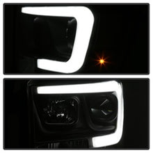 Load image into Gallery viewer, SPYDER 5085306 FITS: Dodge Ram 1500 06-08 V2 Projector Headlights Light Bar DRL Black (PRO-YD-DR06V2-LB-BK) Headlights