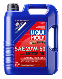 LIQUI MOLY 20114 FITS: 5L Touring High Tech Motor Oil SAE 20W50 Motor Oils