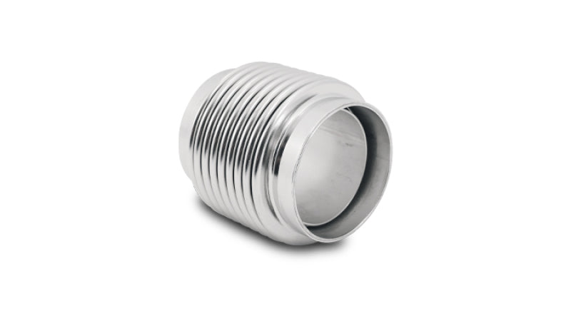 Vibrant 69527 FITS: SS Bellow Assembly w/ Liner 1.875in Inlet/Outlet ID x 2.75in OAL Electro Polished Flanges