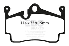 Load image into Gallery viewer, EBC DP51920NDX FITS: 09-12 Porsche Boxster (Cast Iron Rotors only) 2.9 Bluestuff Rear Brake Pads Brake Pads Racing