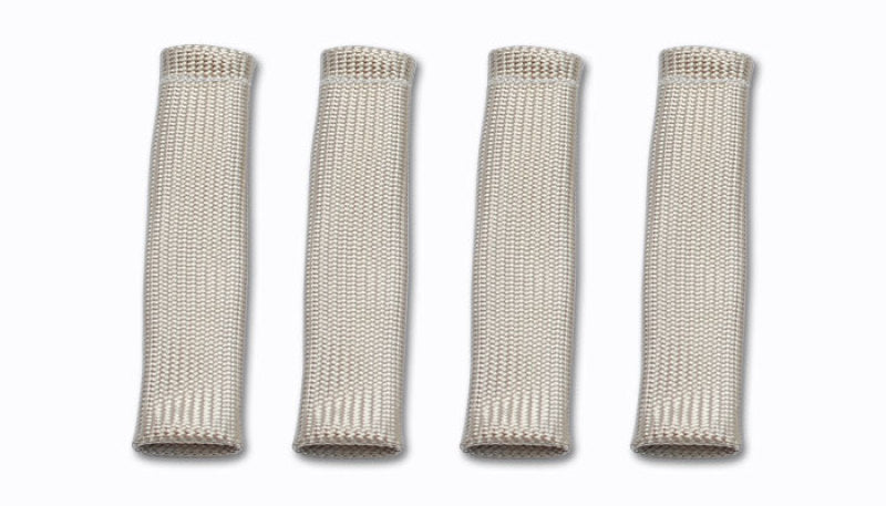 Vibrant 25890 FITS: 3/4in Dia Spark Plug Boot Insulator (4/Pack) Natural color Thermal Sleeves