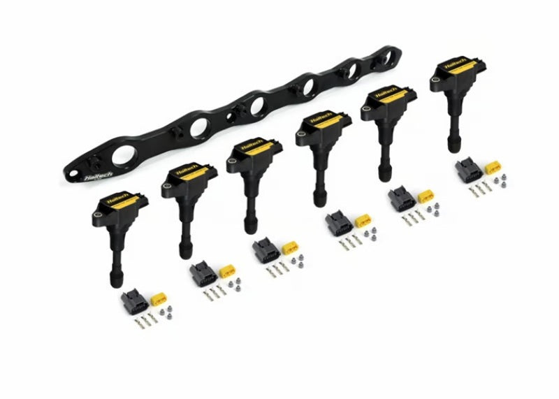 Haltech RB20/25/26 R35 Coil Bracket - includes Bracket Coils & Connectors FITS: Nissan - HALHT-120202
