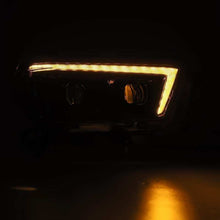 Load image into Gallery viewer, AlphaRex 880756 FITS: 10-13 Toyota 4Runner LUXX LED Proj Headlights Plank Style Alpha Black w/Seq Signal/DRL Headlights