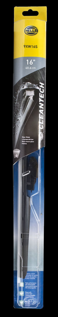 Hella LA358054161 FITS: Clean Tech Wiper Blade 16in Single Exterior Trim