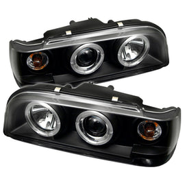 SPYDER 5012289 FITS: Volvo 850 93-97 Projector Headlights LED Halo Black High H1 Low H1 PRO-YD-VO85092-HL-BK Headlights
